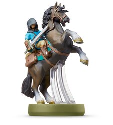 Nintendo The Legend Zelda Series Link Riding Breath of Wild Amiibo Action Figure, Ages 6+