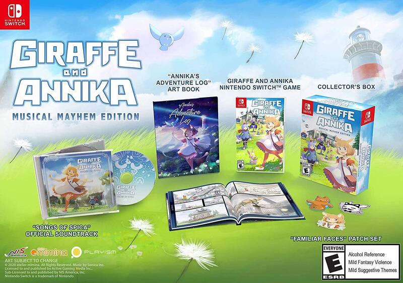 Giraffe and Annika: Musical Mayhem Edition Video Game for Nintendo Switch by NIS America