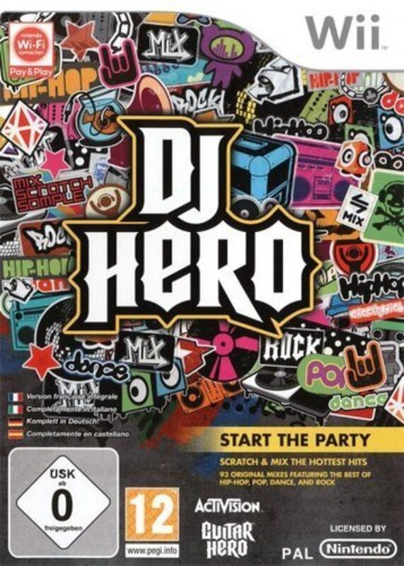 DJ Hero Game Only for Nintendo Wii by Activision