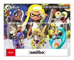 Nintendo Amiibo 3-3-in-1 Splatoon Figurine, 3 Piece, Multicolour