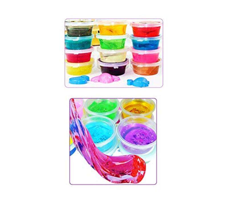 

Generic Super Light 5D Modelling Clay Set, 12 Pieces, Multicolour