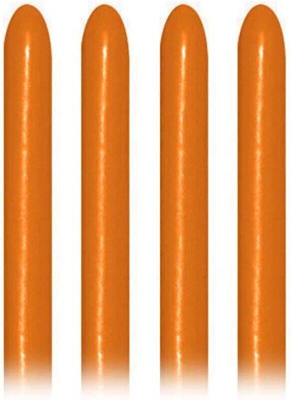 

Sempertex 260Q Long Latex Balloons, 50 Pieces, Metallic Rose Gold