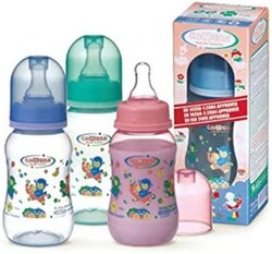 Camera Baby Feeding Liquid Bottle, Newborn, 140ml, Multicolour