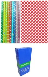 Beautiful Paper Gift Wrapping Rolls, 50 Pieces, Assorted Colours