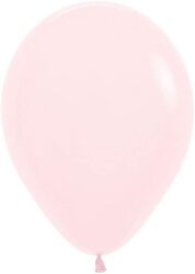 Amscan Sempertex Rubber Matte Balloon, 50 Pieces