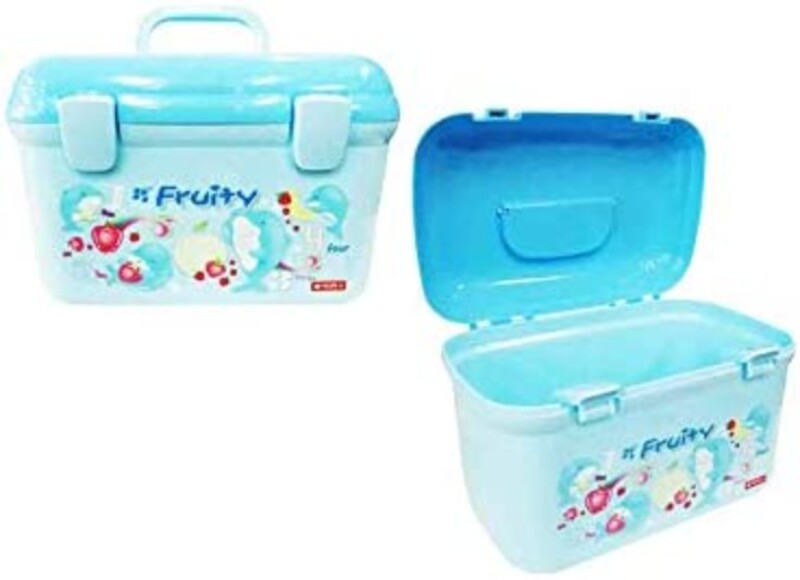 

Lion Star Large Lunch Box for Kids, Blue