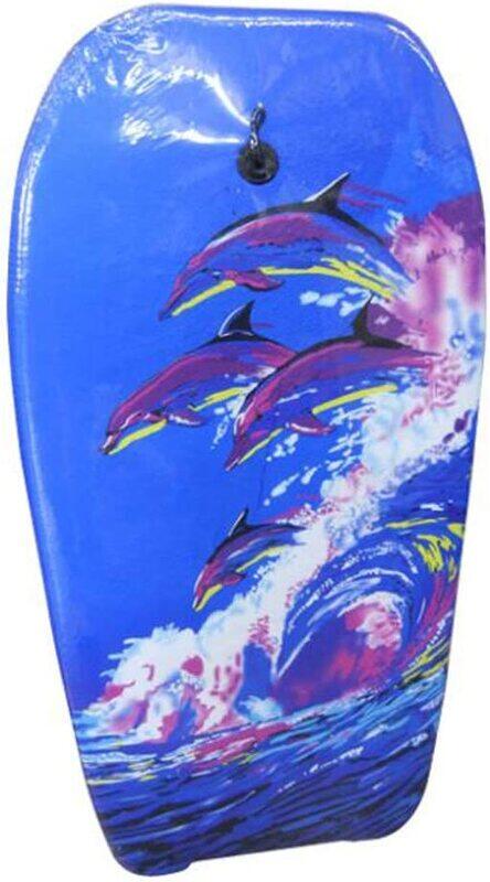 

Generic Surfing Body Board Beginner Swimming and Floating Board for Kids, Blue