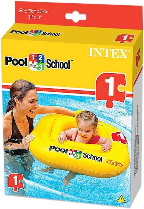 Intex Deluxe Baby Float, 56587, Yellow