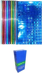 Hologram Beautiful Gift Wrapping Rolls Set, 70 x 200 cm, 50 Rolls, Multicolour