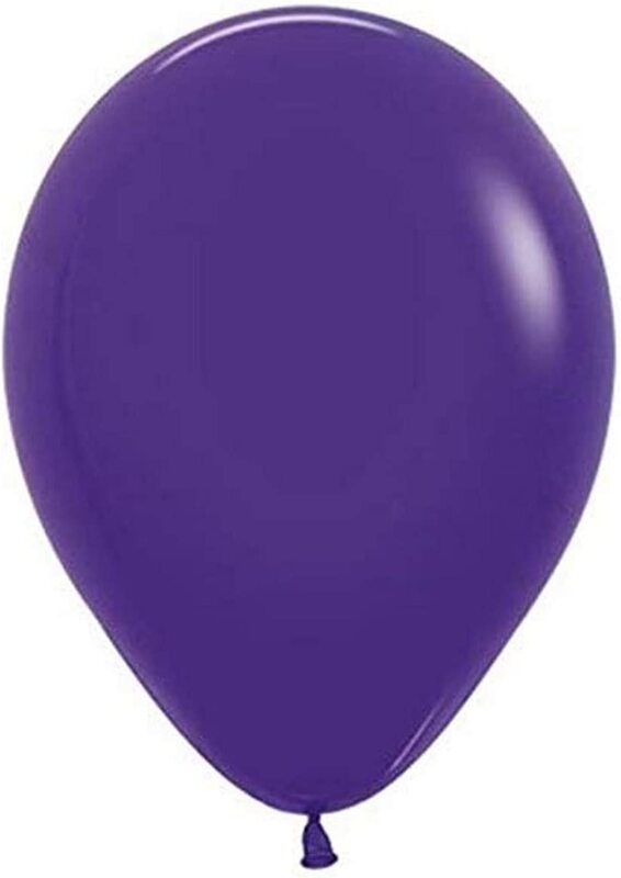 Sempertex 5-Inch Round Balloons, 50 Pieces, Metallic Violet Colour