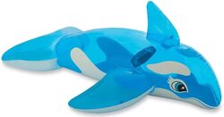 Intex Dolphin Shape Floating Raft for Children, 58523, Blue