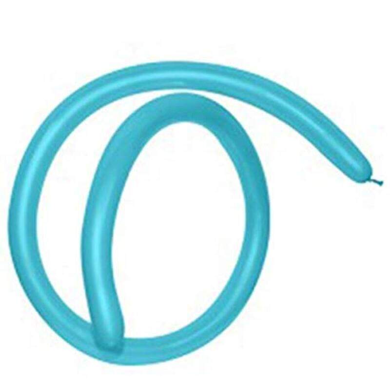 

Sempertex 160Q Long Latex Balloons, 50 Pieces, Fashion Caribbean Blue