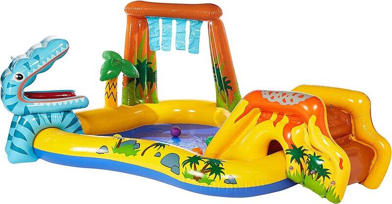 Intex Dinosaur Play Center, 57444, Multicolour