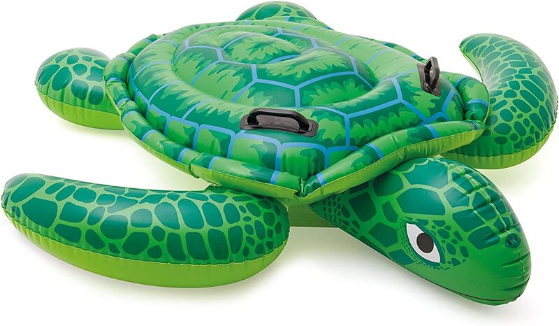 Intex Lil' Sea Turtle Ride-On for Ages 3+, Green
