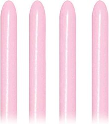 Sempertex 260Q Long Latex Balloons, 50 Pieces, Fashion Pink