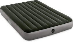 Intex Dura-Beam Prestige Airbed with Battery Pump, Queen, Black