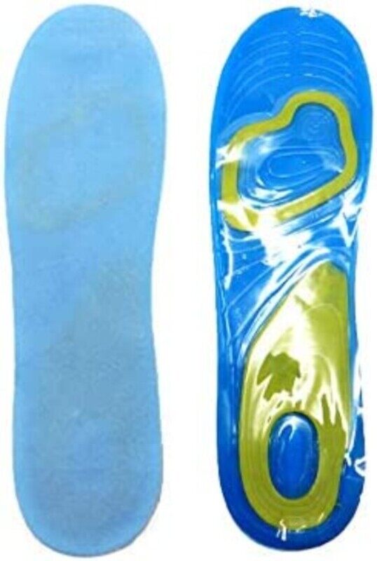 

Generic Gel Active Shoe Insole for Better Foot Relief, Multicolour, 1 Piece