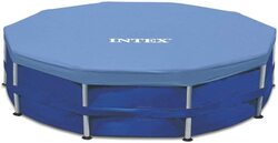 Intex Metal Frame Above Ground Pool Cover, 15ft, Blue