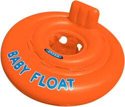 Intex Children's Baby Float Swimming Aid, Green/Yellow