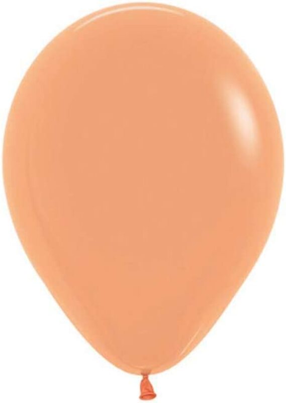 Amscan 20000770 12-inch Latex Balloons, 50 Pieces, Peach