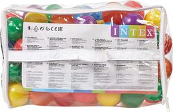 Intex Fun Balls, 100 Pieces, 49602, Multicolour