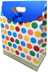 Party Fun Dotted Beautiful Gift Bag, Blue