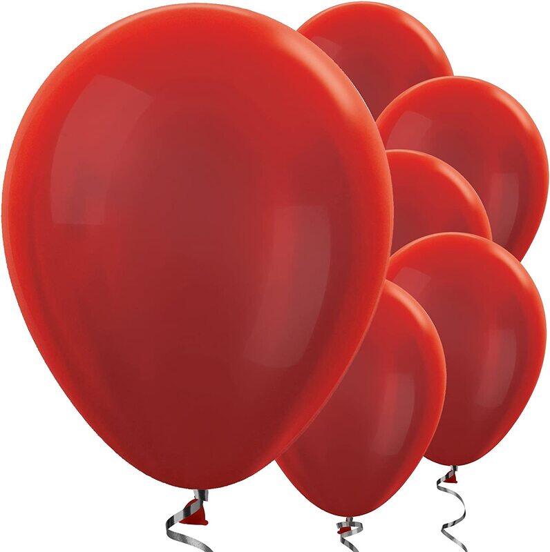 

Amscan 20000862 12-inch Latex Balloons, 50 Pieces, Metallic Red