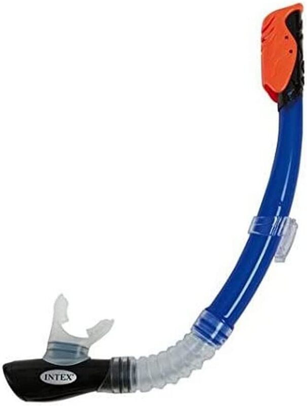 Intex Hyper-Flo SR i.12 Adult Snorkel, 19.7 x 4.1 x 52.4cm, Blue