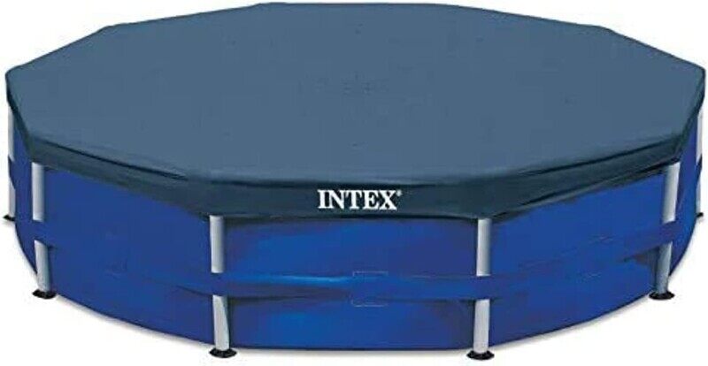 

Intex Round Pool Cover, 28032, Navy Blue