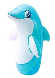 Intex Inflatable Punching Bop Bag Toy Dolphin, Ages 3+