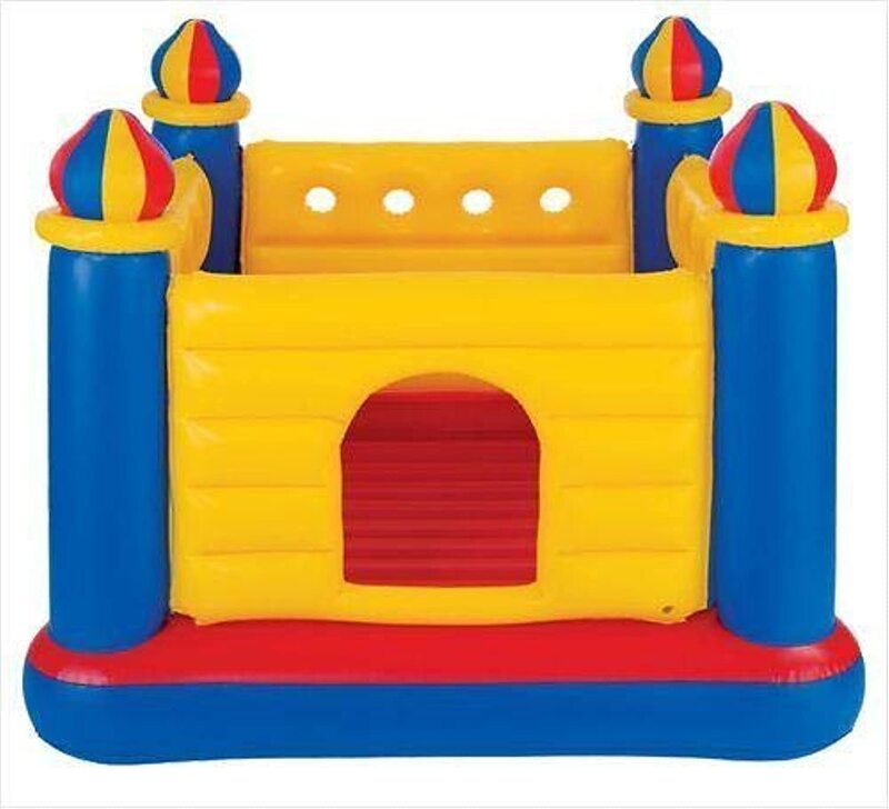 Intex Kids Inflatable Bouncy Castle Jumper, 48259, Ages 3+