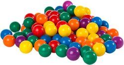 Intex Coloured Balls, 100 Pieces, Multicolour