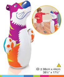 Intex 44669NP Inflatable Punching 3D Bop Bag Toy Dolphin, Ages 3+