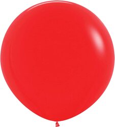 Amscan 20006686 91.5cm Latex Balloons, 2 Pieces, Red Flash