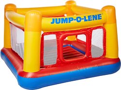 Intex 48260NP Inflatable Jump-O-lene Castle Jumping Indoor Playground, Ages 3+