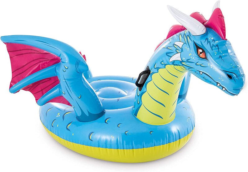 Intex Dragon Ride-On, 57563Np, Blue