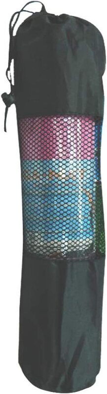 High Density Non-Slip Exercise Yoga Mat with Carrying Strap, Pink