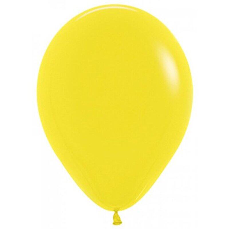 

Sempertex 12-Inch Round Balloons, 50 Pieces, Fashion Yellow
