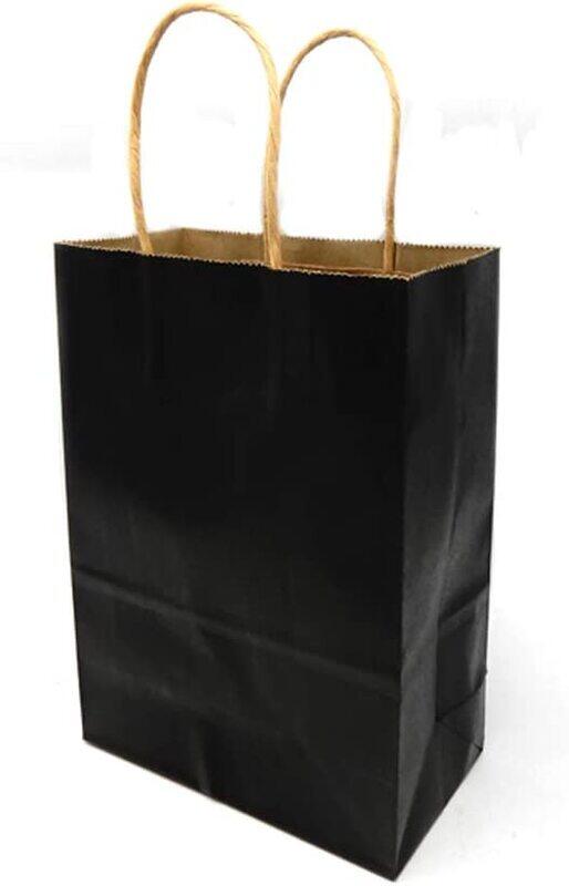 

Generic Beautiful Gift Bag for Any Occasion, 12 Pieces, 21 x 15 x 8cm, Black