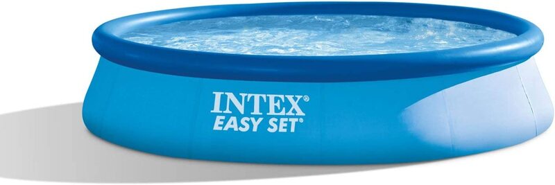 Intex Easy Set Pool Set with Filter Pump, 28142, 13 Ft x 33 Inch, Blue