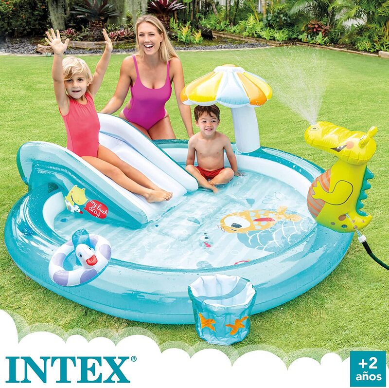 Intex Inflatable Gator Play Centre, Ages 2+