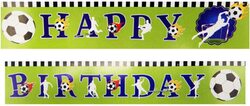 Happy Birthday Banner for Party Decorations and Celebration, Set, Multicolour