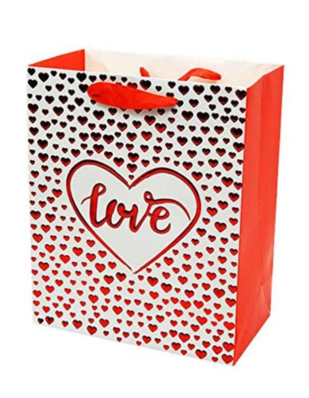 Beautiful Paper Gift Bag for Any Occasion, Red