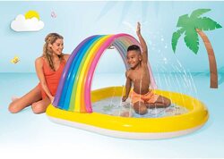 Intex Rainbow Arch Spray Pool, Multicolour