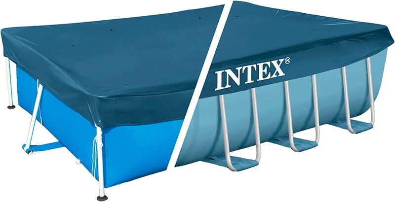 Intex Rectangular Pool Cover, Blue
