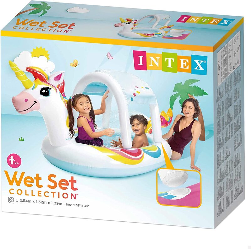 Intex Unicorn Spray Pool, 58435, White