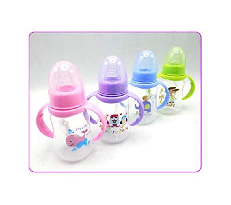 

Pretty Baby Feeding Bottle with Handle, 150ml, Assorted Colours