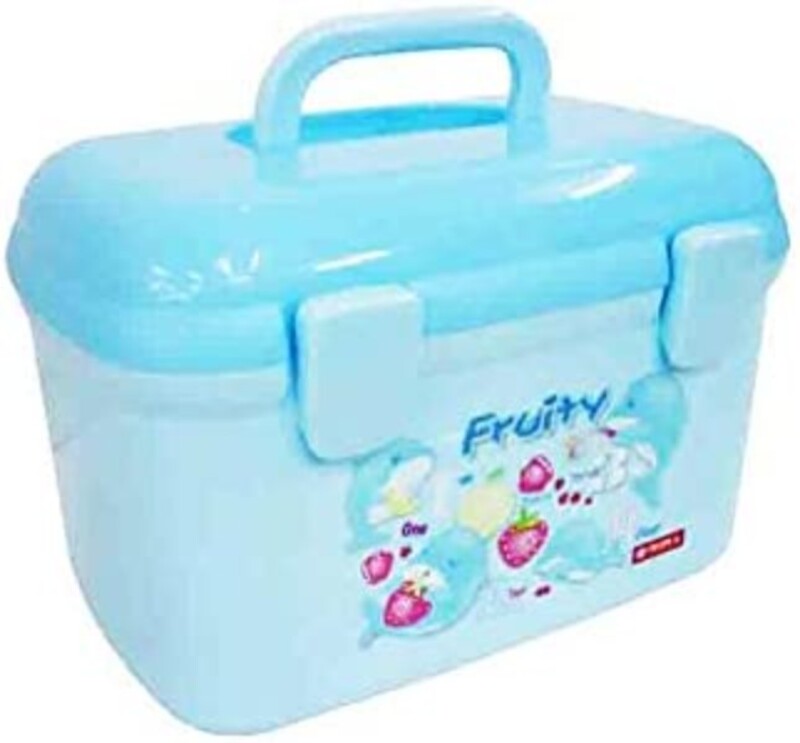 Lion Star Medium Lunch Box for Kids, Blue