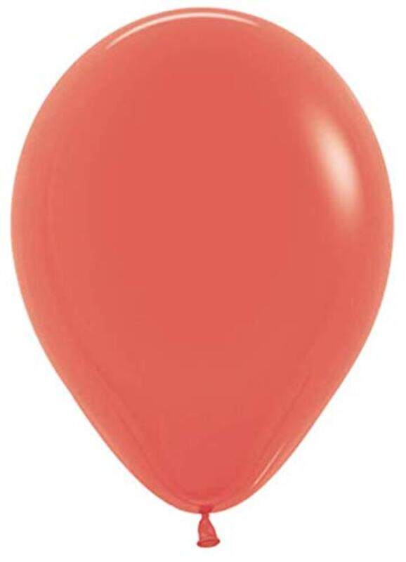 

Sempertex 5-Inch Round Latex Balloons, 50 Pieces, Fashion Coral