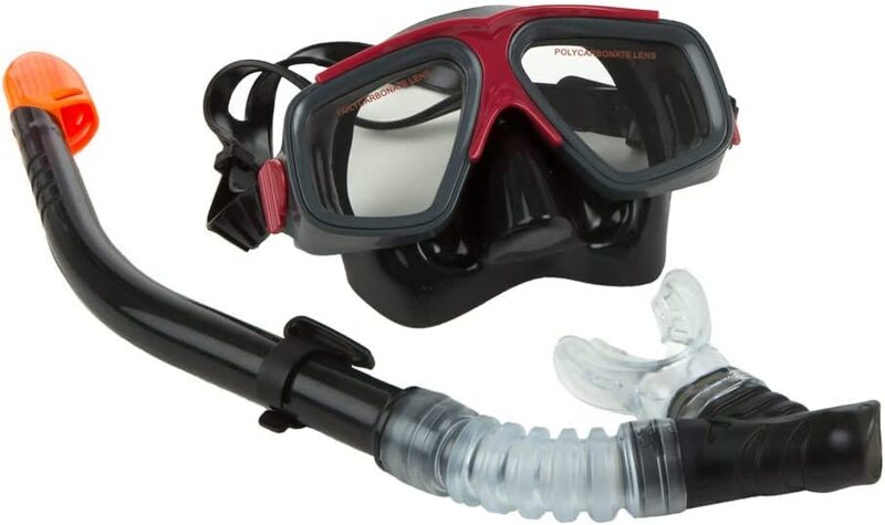 Intex Surf Rider Diving Mask & Snorkel Set, 2 Pieces, Multicolour